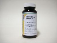 Biotin 2,5 mg Kapseln